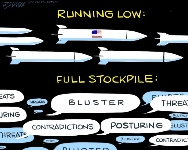 Cartoon commentary